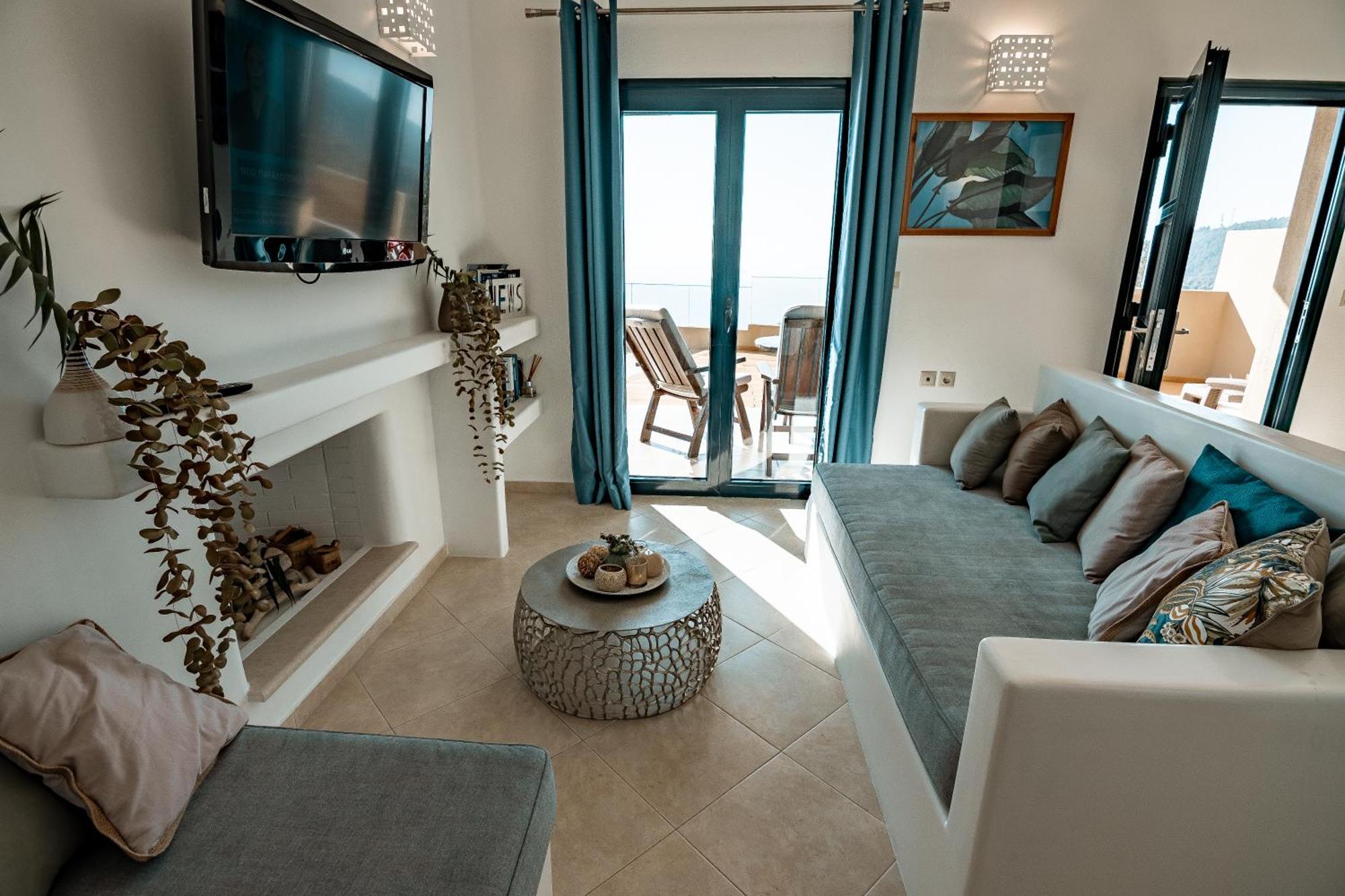 Zaki-1 Premium Villa Moni Evaggelistrias Buitenkant foto